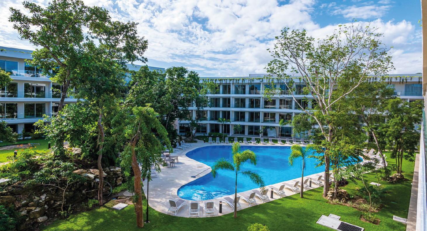 The Leaf  Condos PLayacar | Beauty studios for sale in Playacar
