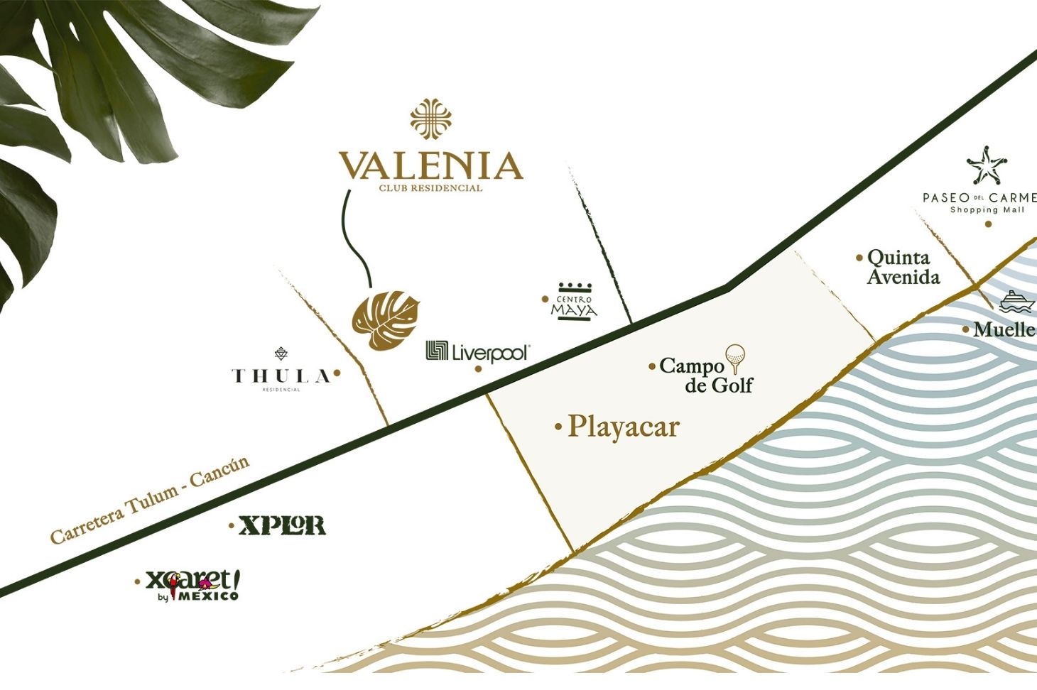 Plaza Valenia in Playa del Carmen