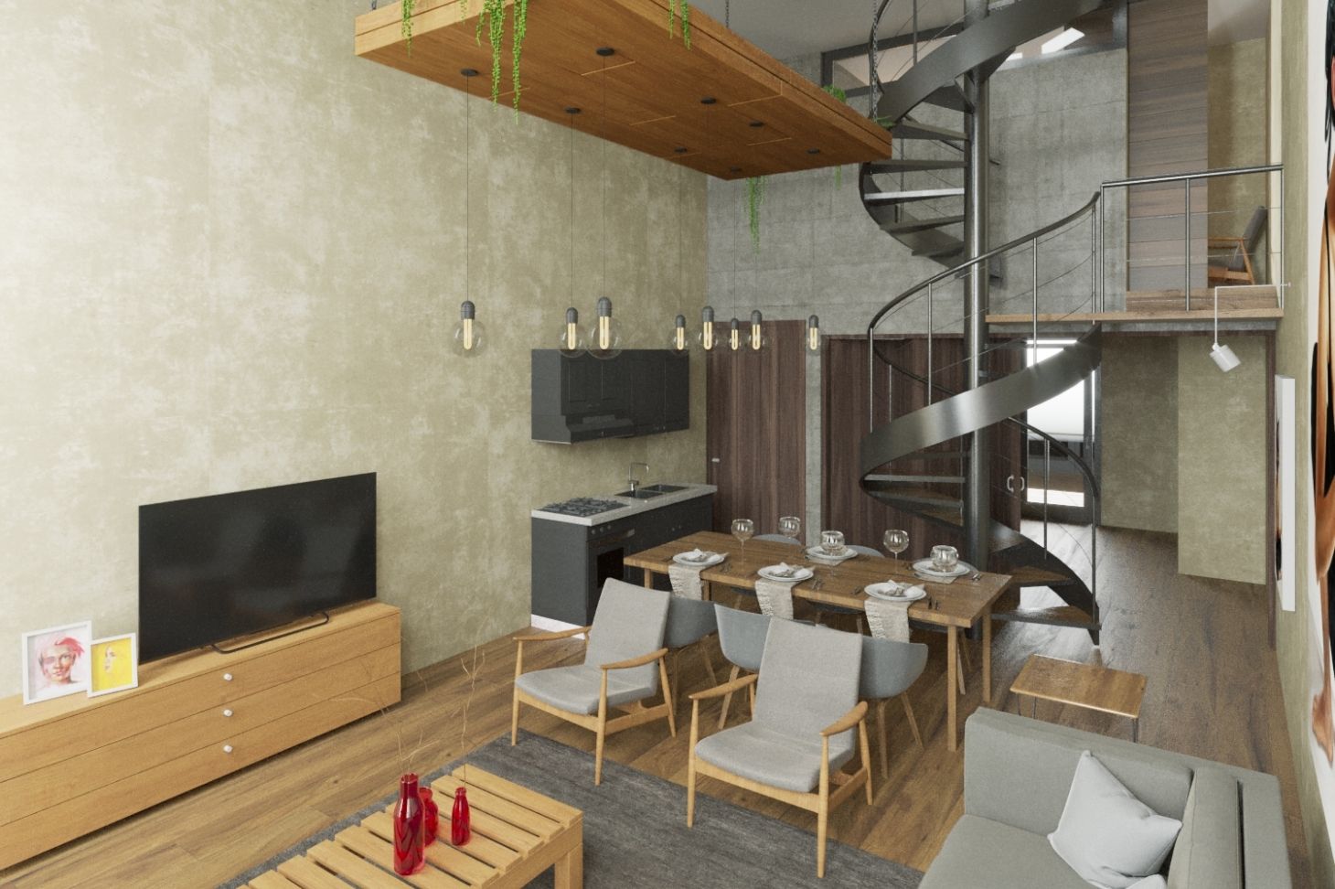 3 bedroom Luxury Lofts in Tulum | Grand Legacy Art