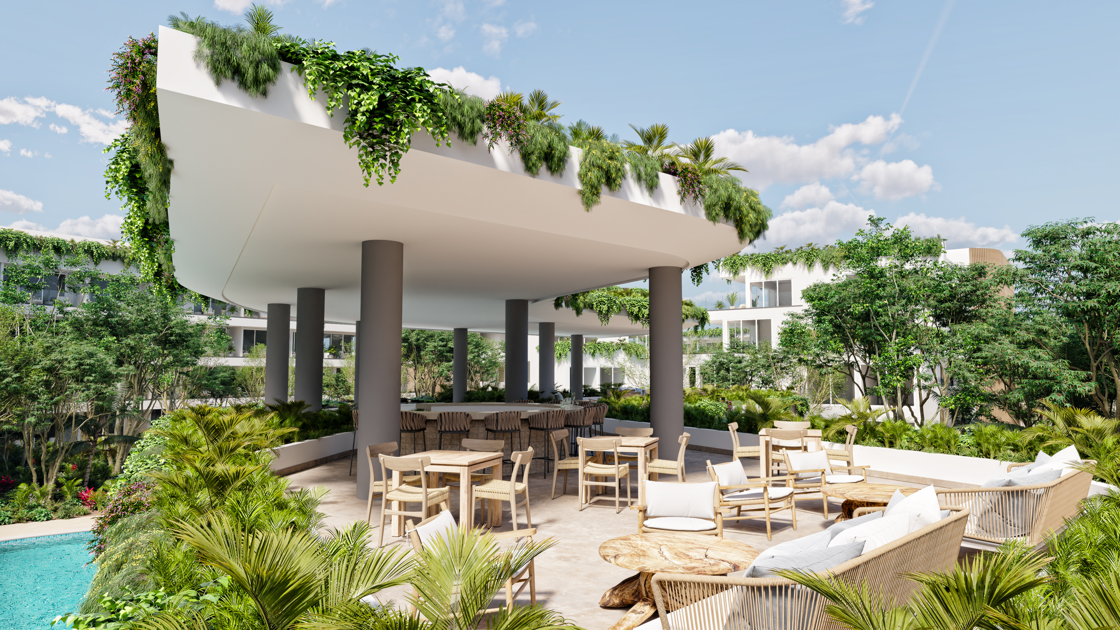 The Leaf | New Condos for sale in Playacar 