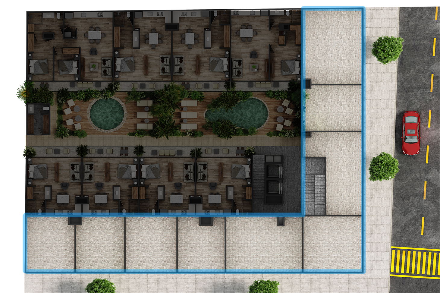 Sensai- Merchant Shop with Premium Location