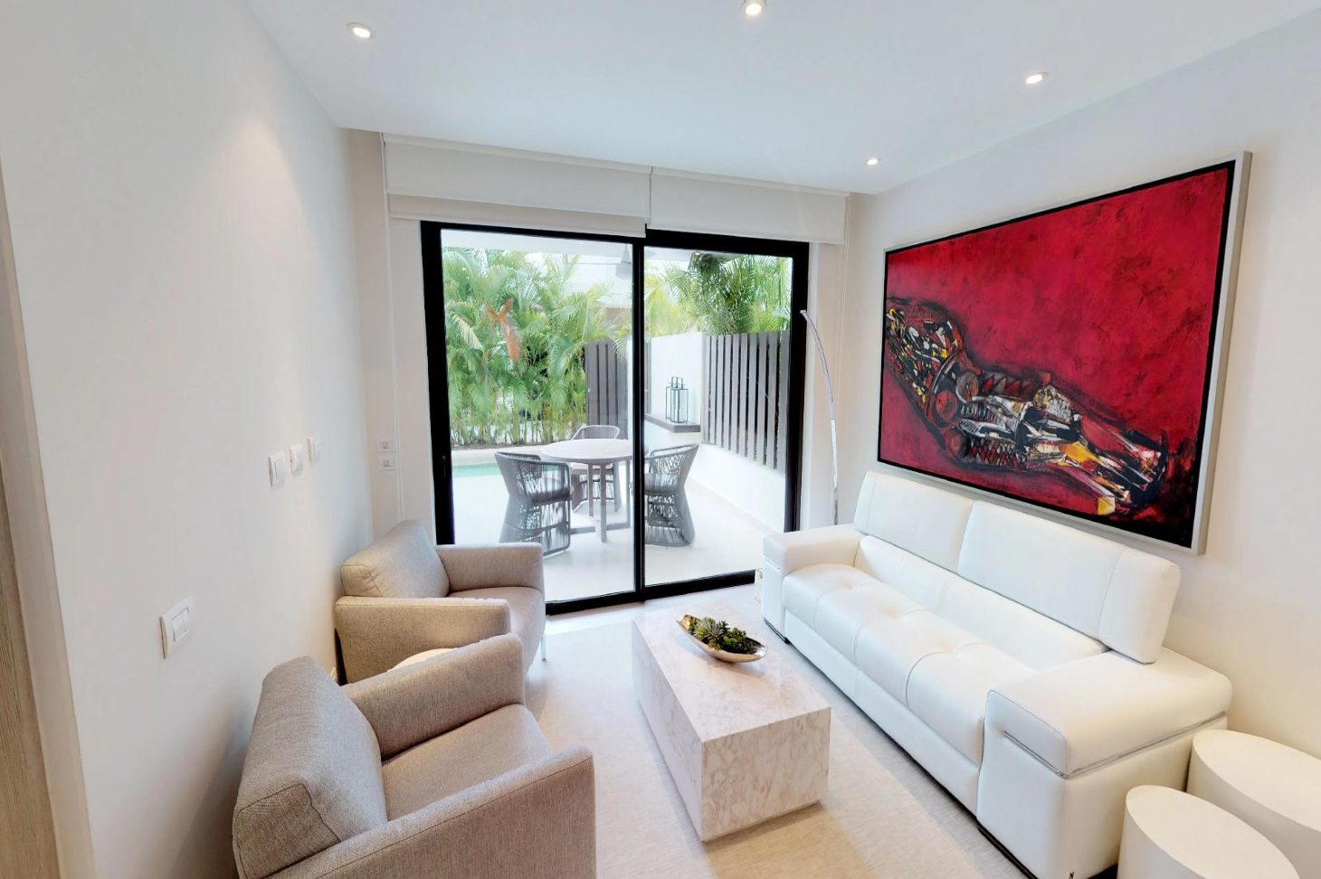 Lorena Ochoa, Condo in front of superb golf course 