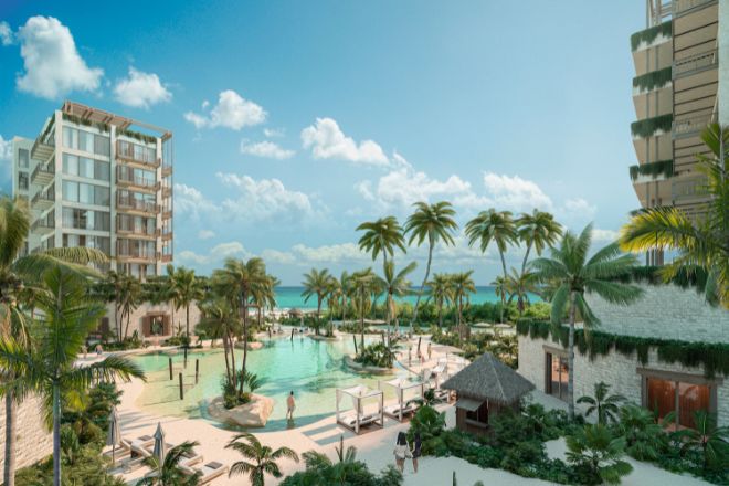 New Luxury Beachfront Condos for sale | Most Exclusive Residencial Resort and Private Beach Club in Playa Del Carmen