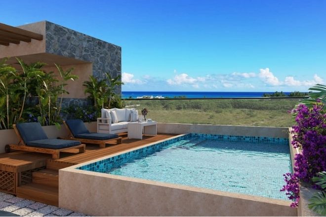 Stunning 2 bd PH Condo with Ocean View in Playa del Carmen