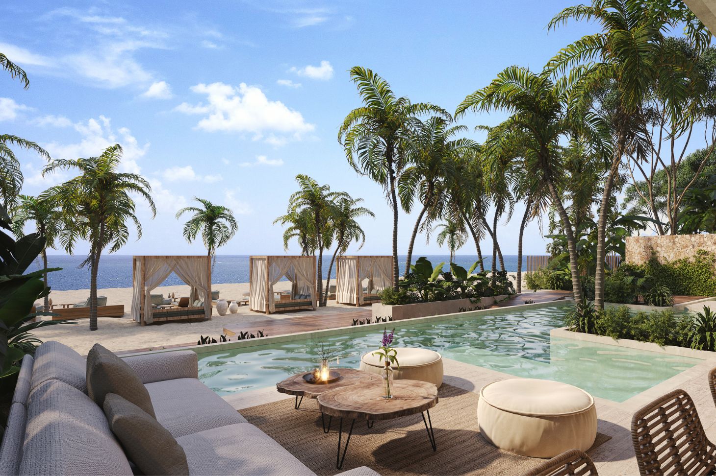Nalú | Beachfront condo in Puerto Morelos