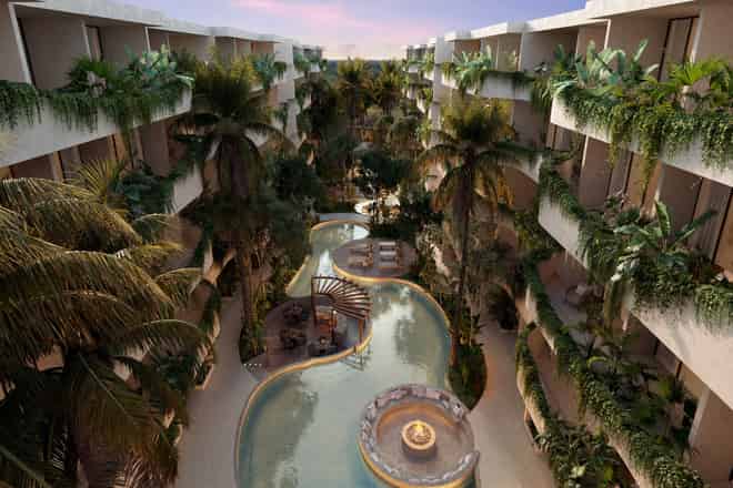 Elements 326, upscale 1bd condos in Tulum,