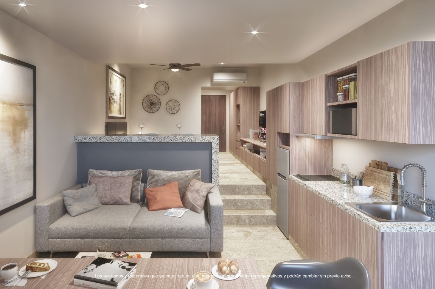 Spacious studios in the heart of Playa del Carmen