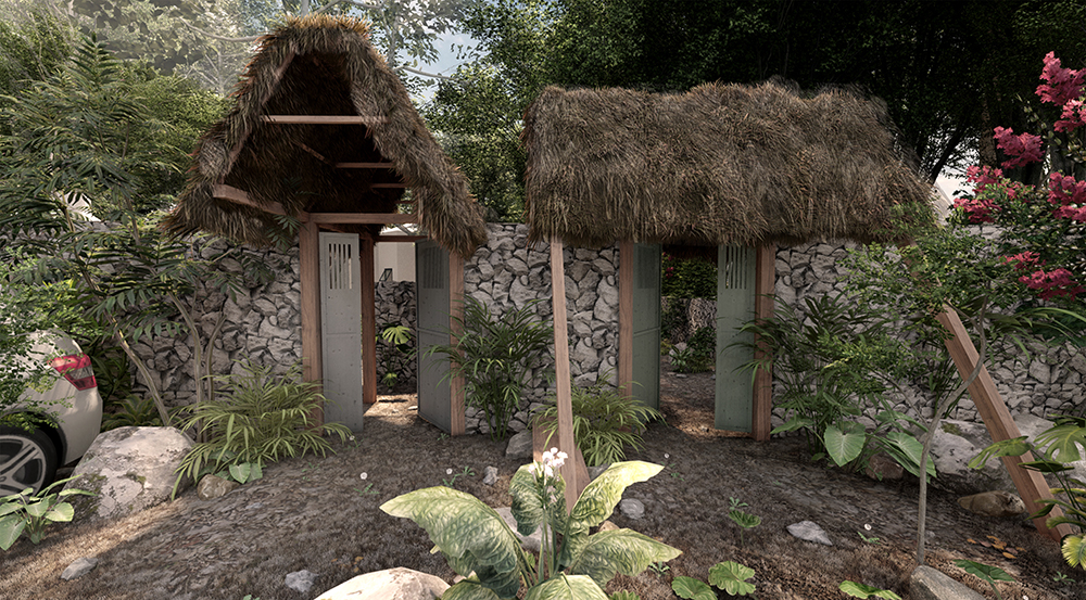 Homes at ecological neighborhood