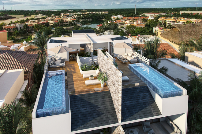 Villa Quetzal- Luxury Beach Front Residence with Private Roof Top