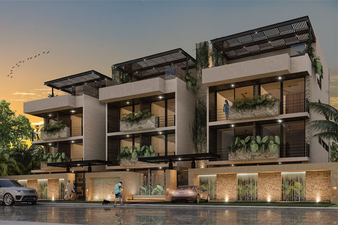 Aguasanta triple Lock-off Penthouse