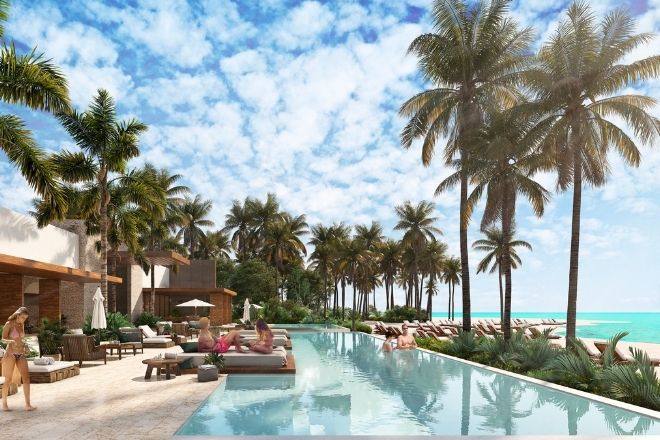Punta Paraiso beach front lots in Playa del Carmen