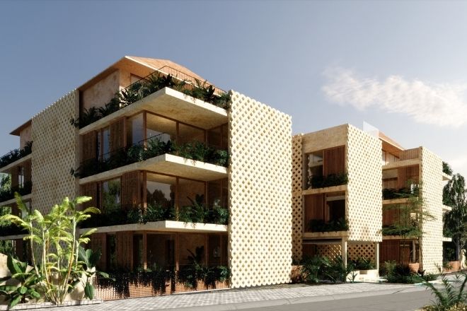 Eco-Luxury apartment in Aldea Zama Premium