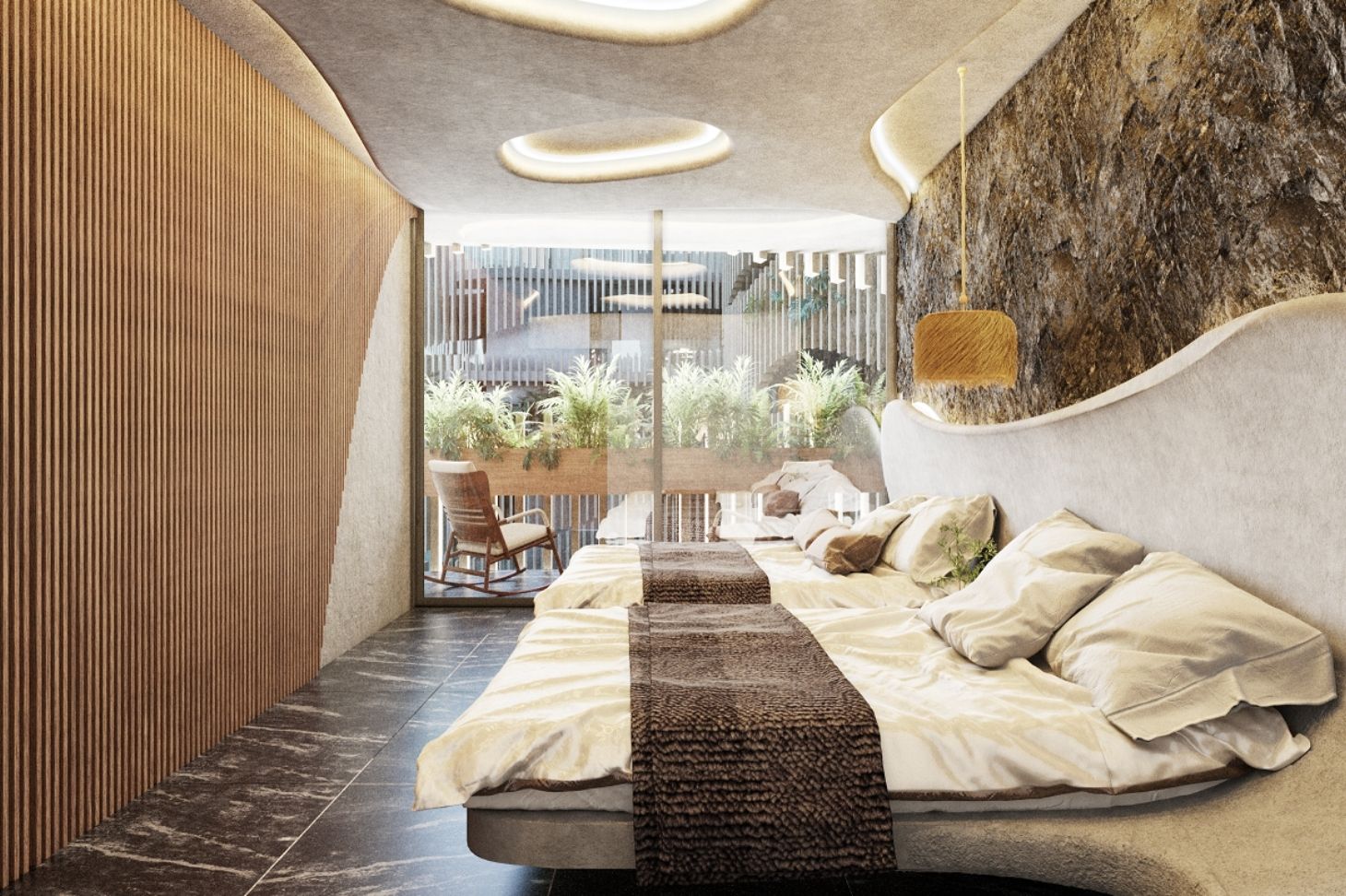 Beachfront condo in Tulum 