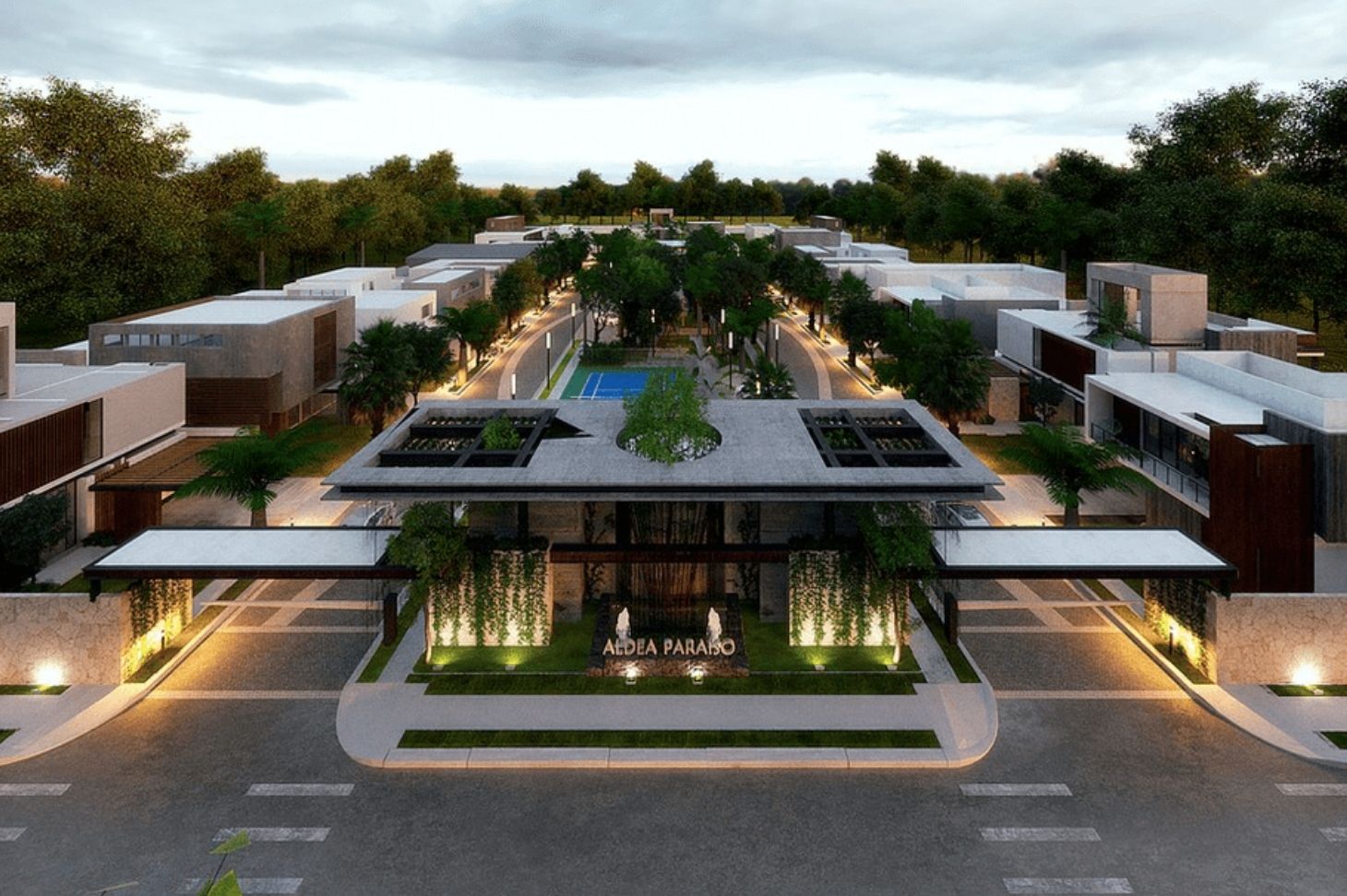 Aldea Paraíso, residential complex in Paraiso Beach