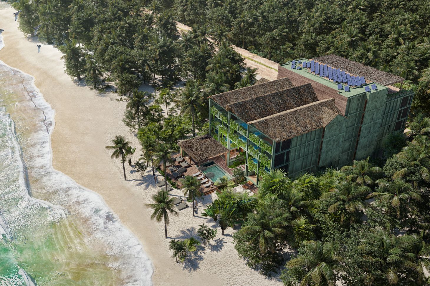 Acalai | Luxury condo beach front in Tankah bay at Tulum
