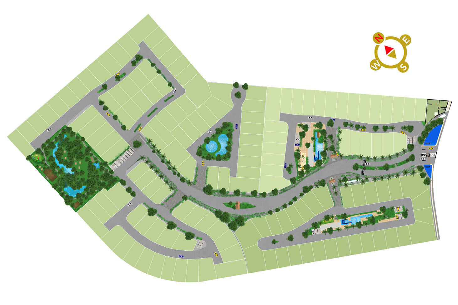 Bosques de Bambu, Lots near Shoping Mall