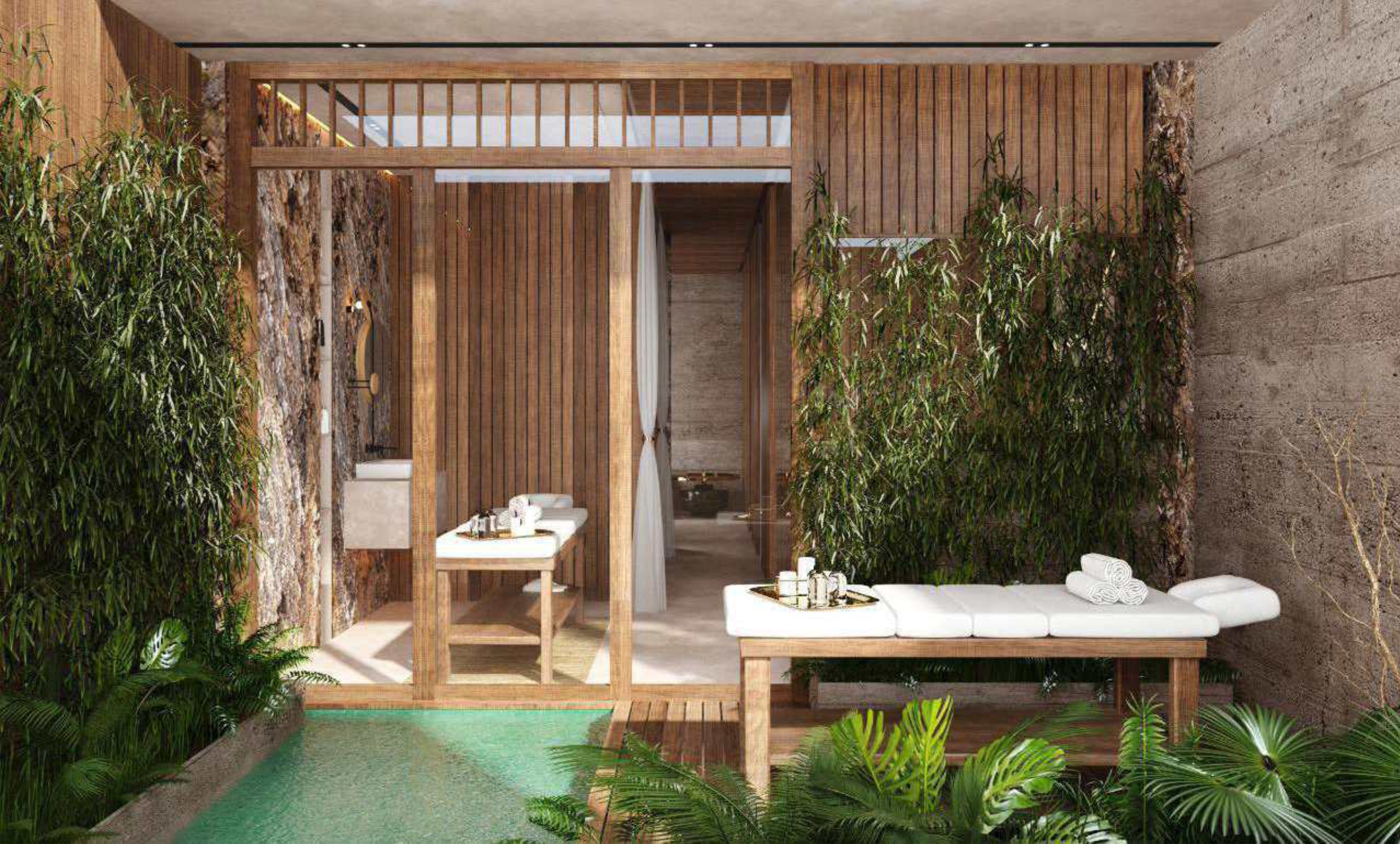 Baga Riviera-Furnished  condos studios just a few steps from the  5th Ave.