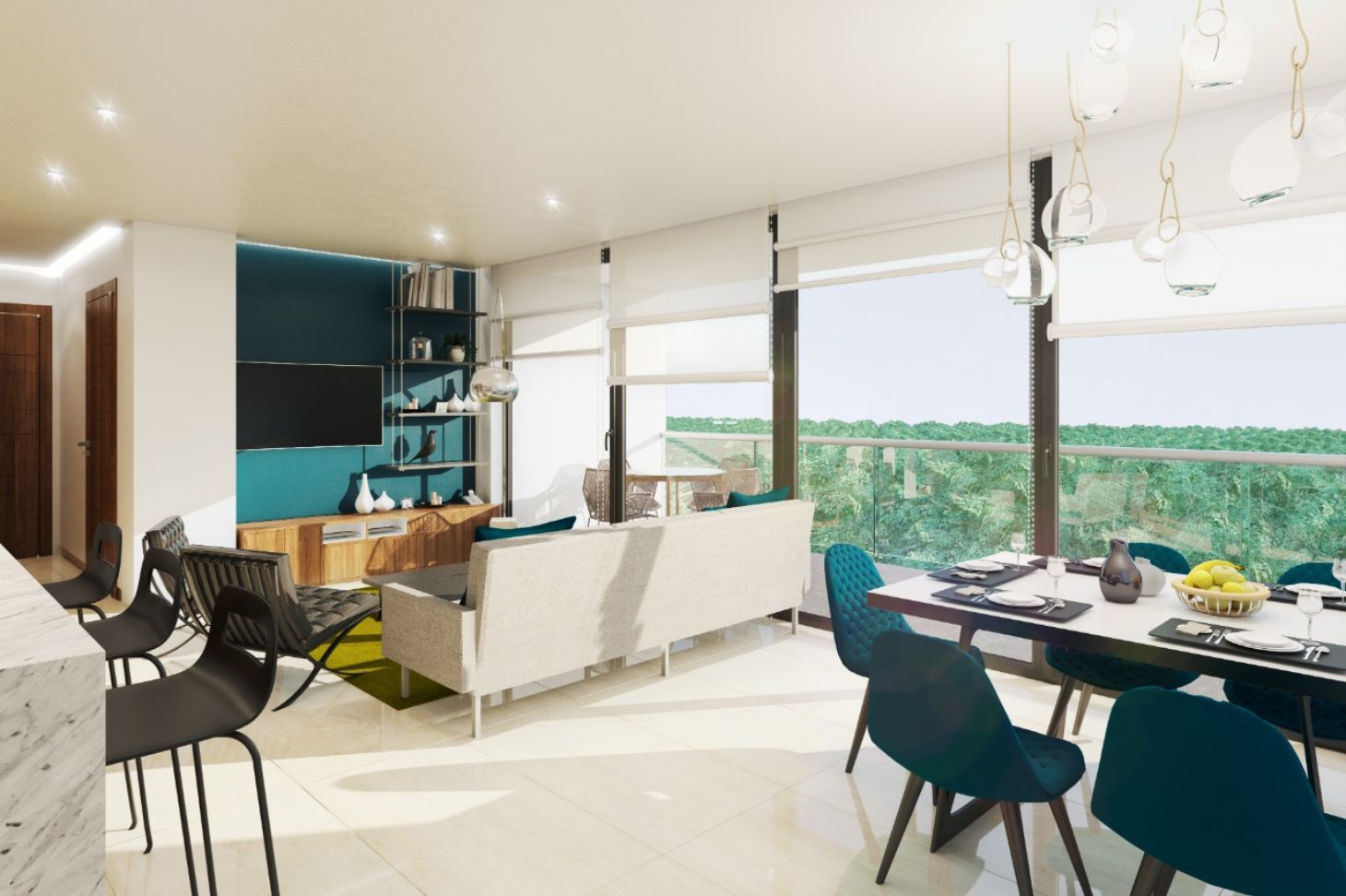 2 Bd Luxury Condos in Gated Comunity