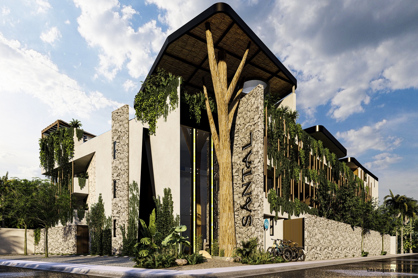 Santal-Beautiful estudios with Plunge pool 