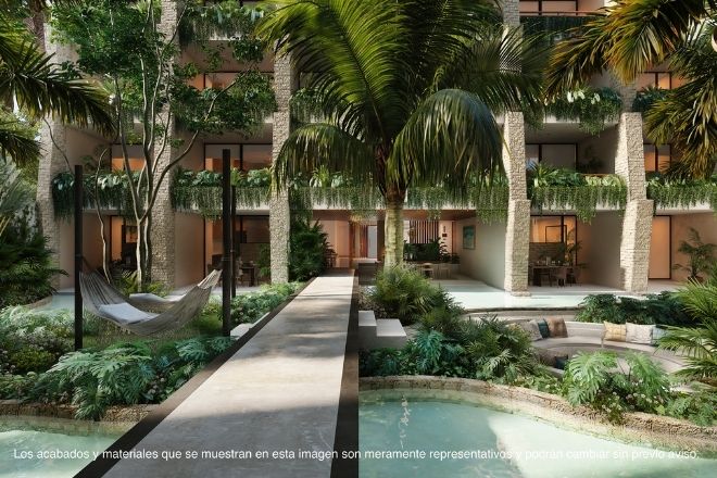 Spacious studios in the heart of Playa del Carmen