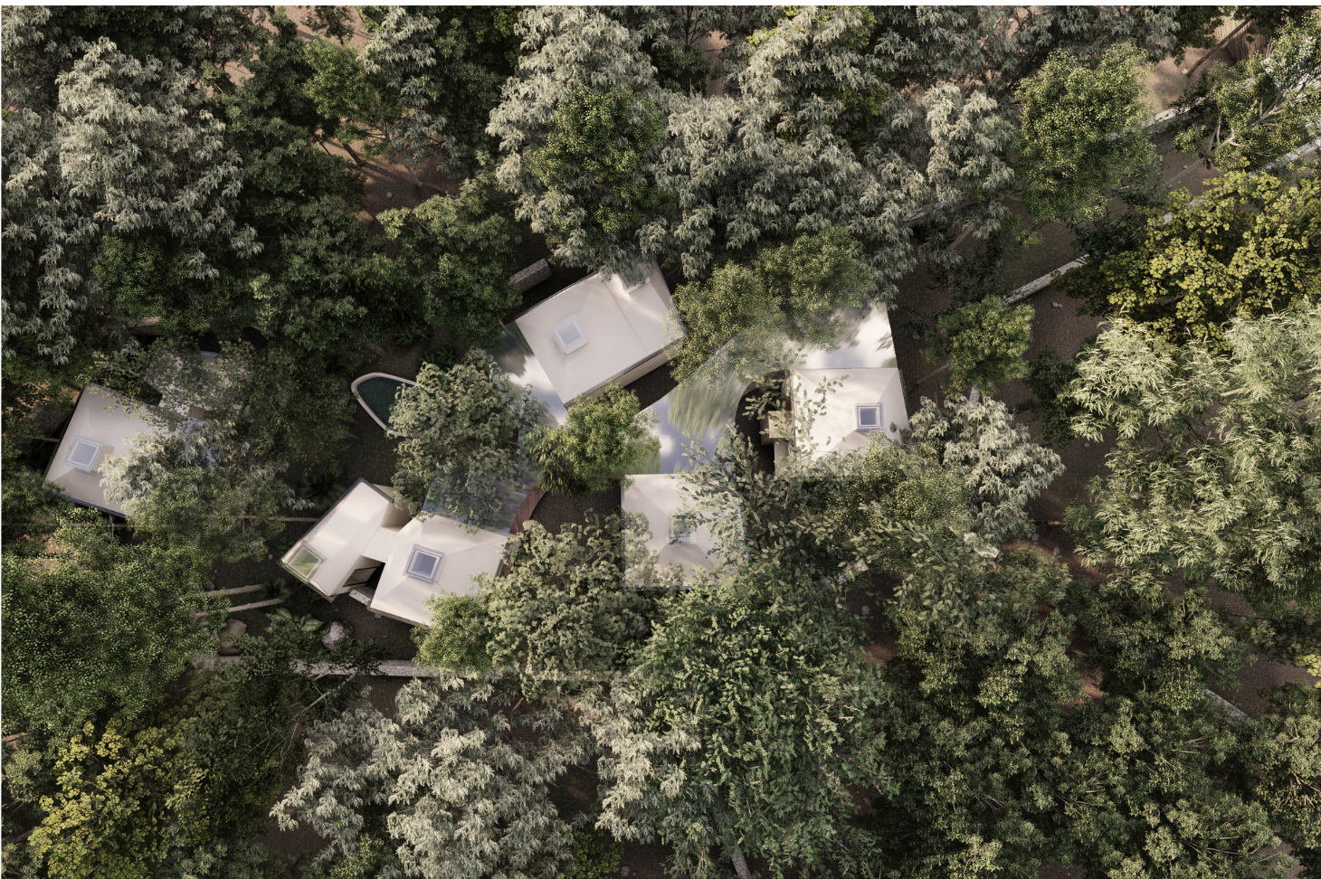Homes at ecological neighborhood