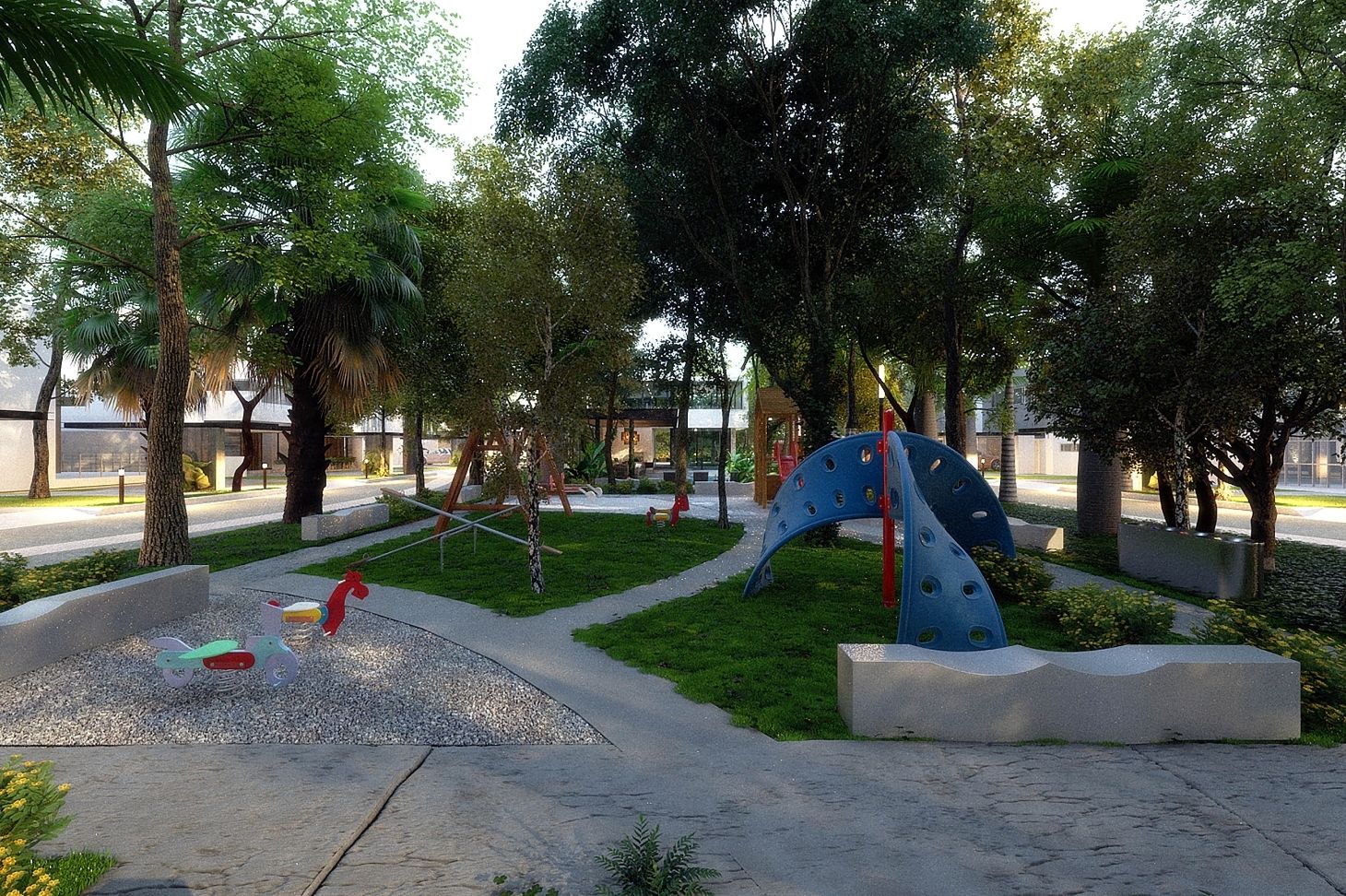 Aldea Paraíso, residential complex in Paraiso Beach