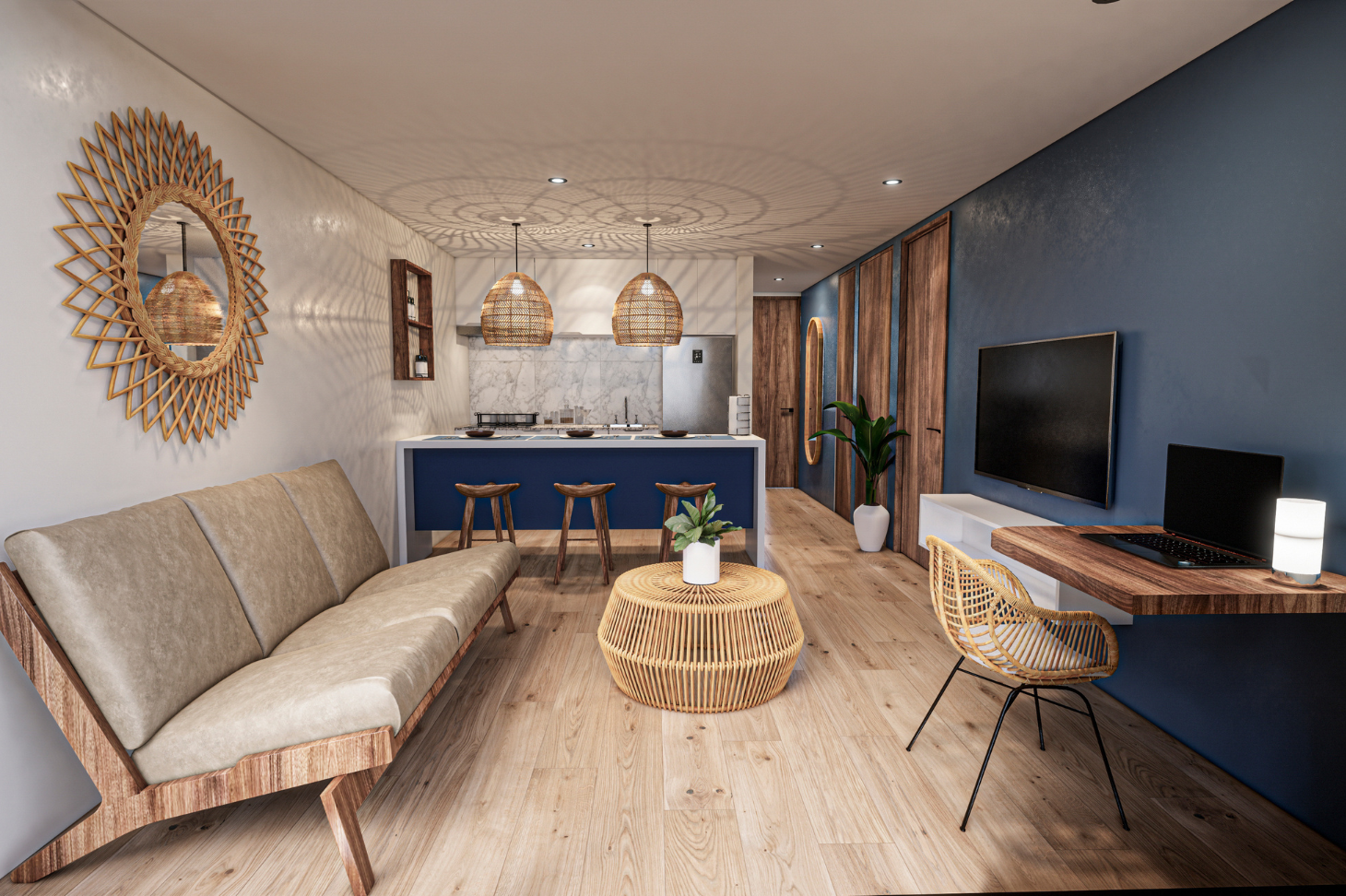 RIO | Condo in  Aldea Zama, Tulum Riviera Maya FOR SALE
