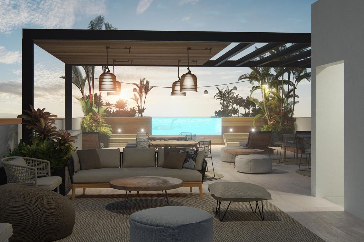The newest Beachfront Condo in Puerto Morelos