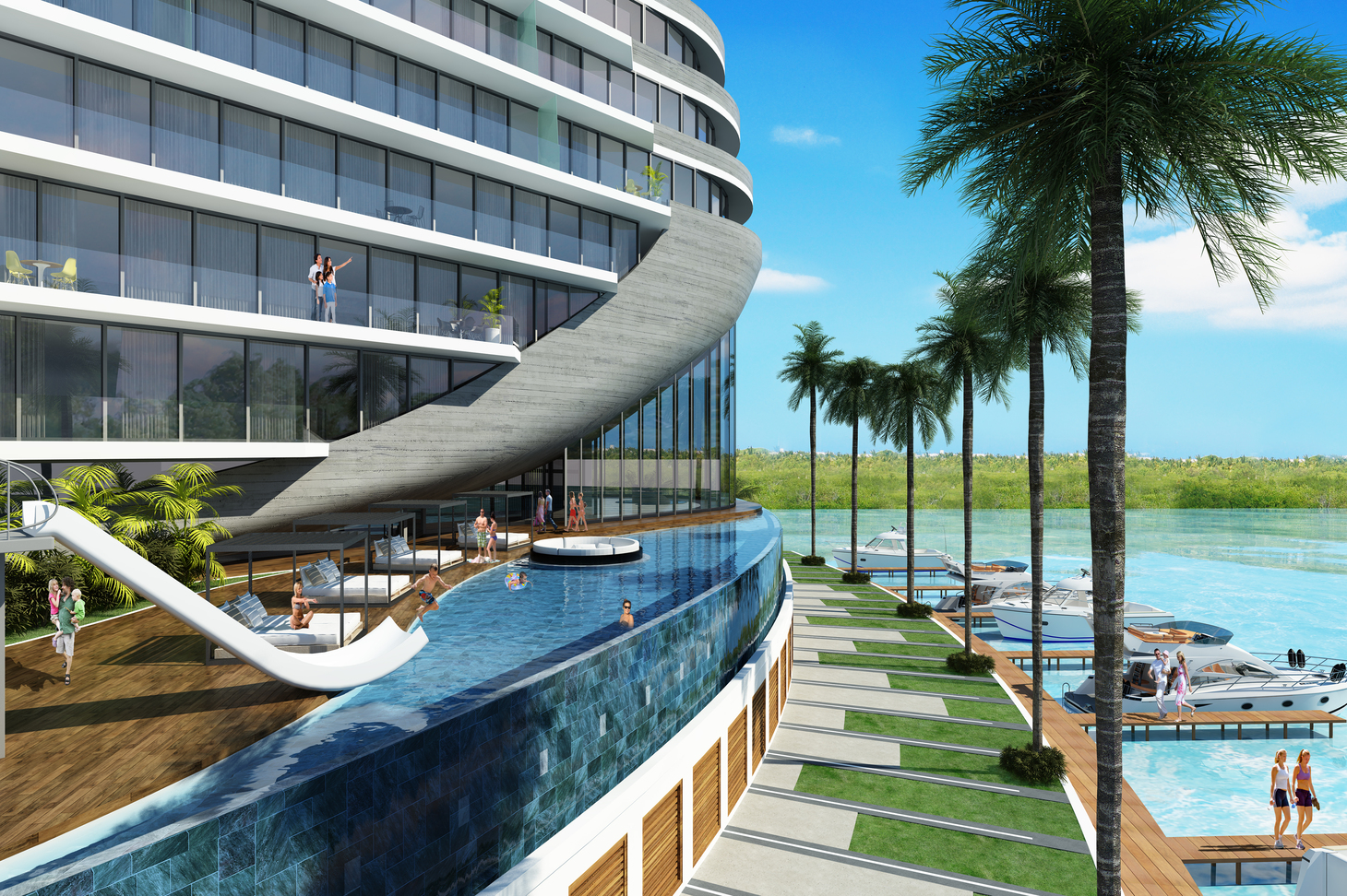 Shark Tower- Marina Front Condo