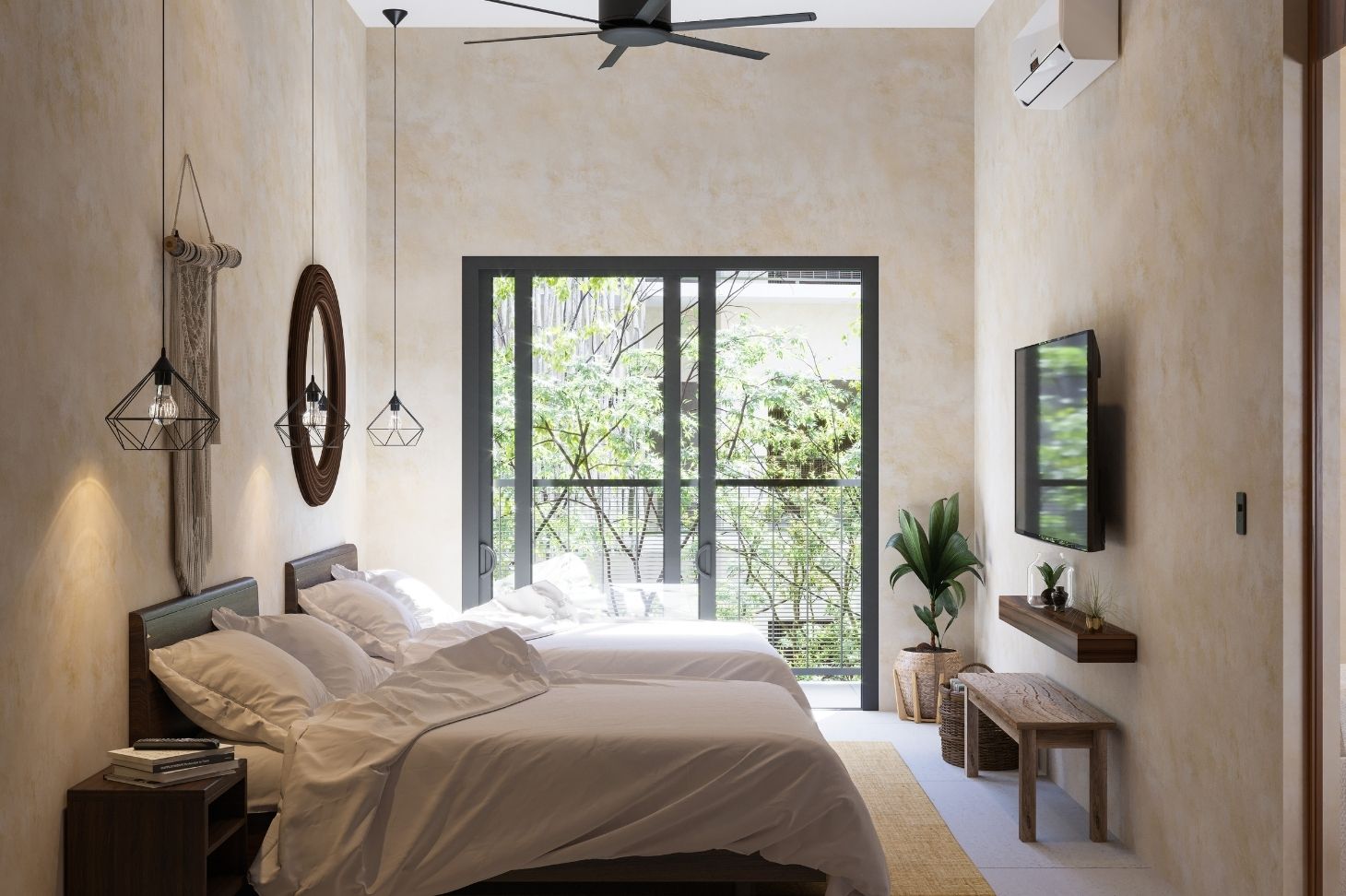 Coba I, 3 bd condo in Aldea Zama Premium 